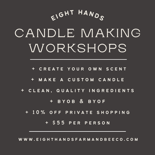 Thursday, May 16th at 6:00 pm Candle Making Workshop