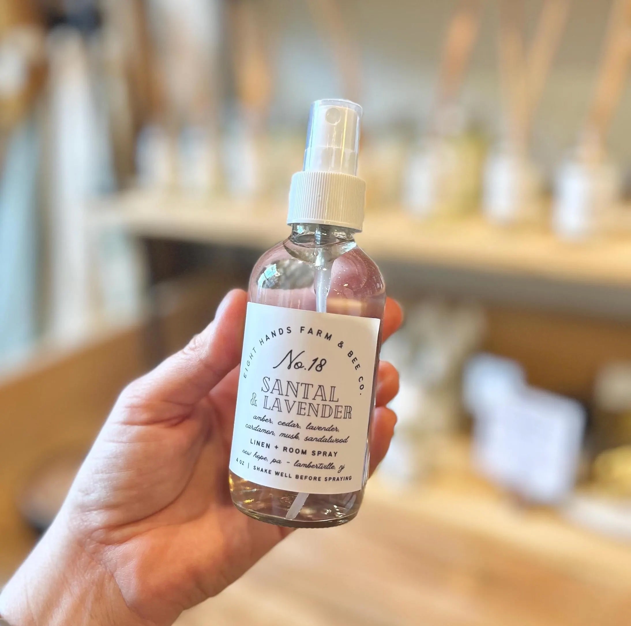 Room & Linen Sprays – Eight Hands Farm & Bee Co